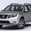 Пороги на NISSAN TERRANO D10 2014+ Пороги на NISSAN TERRANO D10 2014+